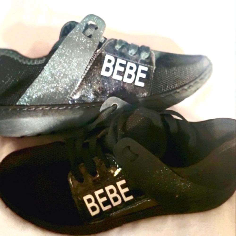 Girls BeBe canvas shoes